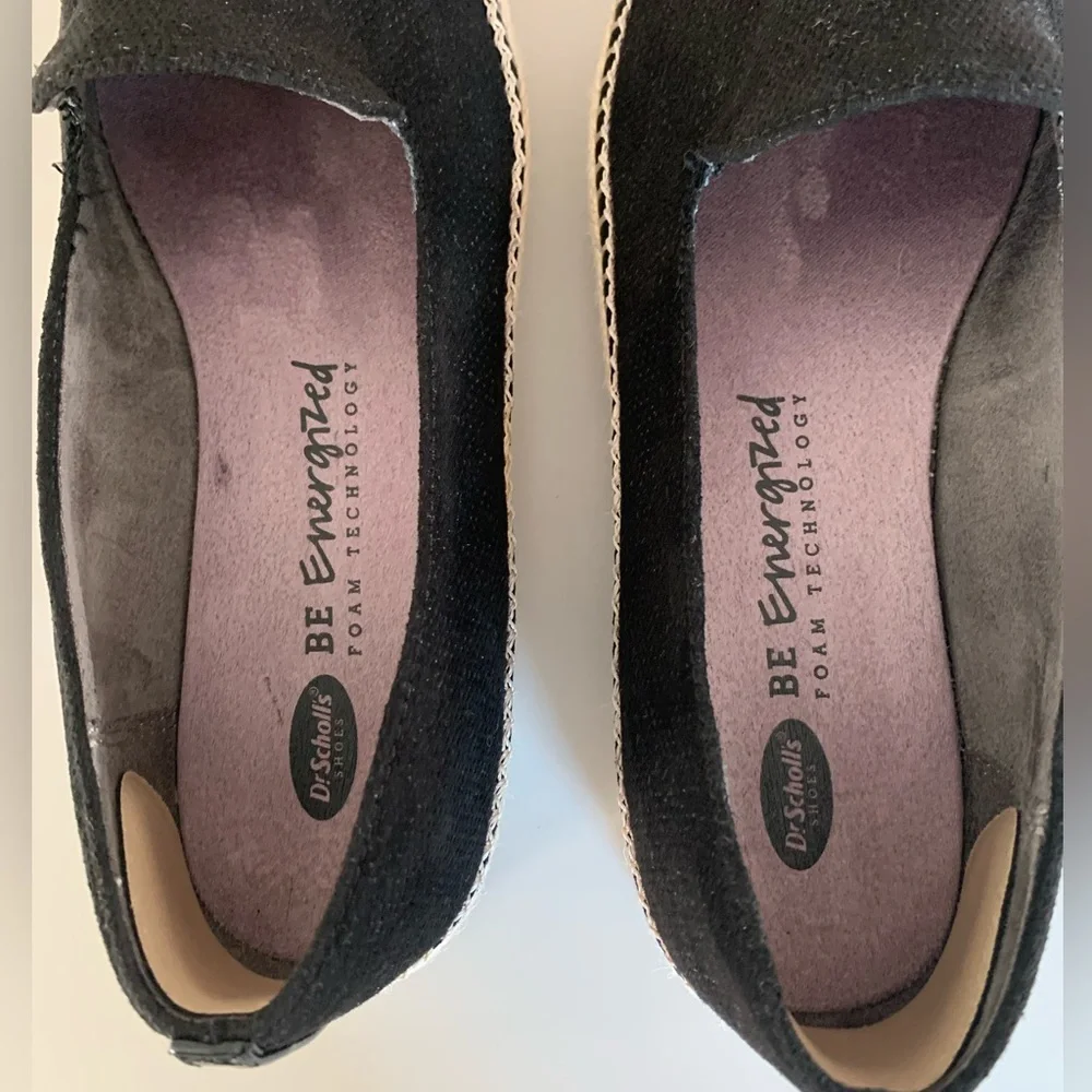 DR SCHOLL’s Be Energized 8M slip on loafer shoe espadrille - Foam comfort- GUC - Picture 4 of 8